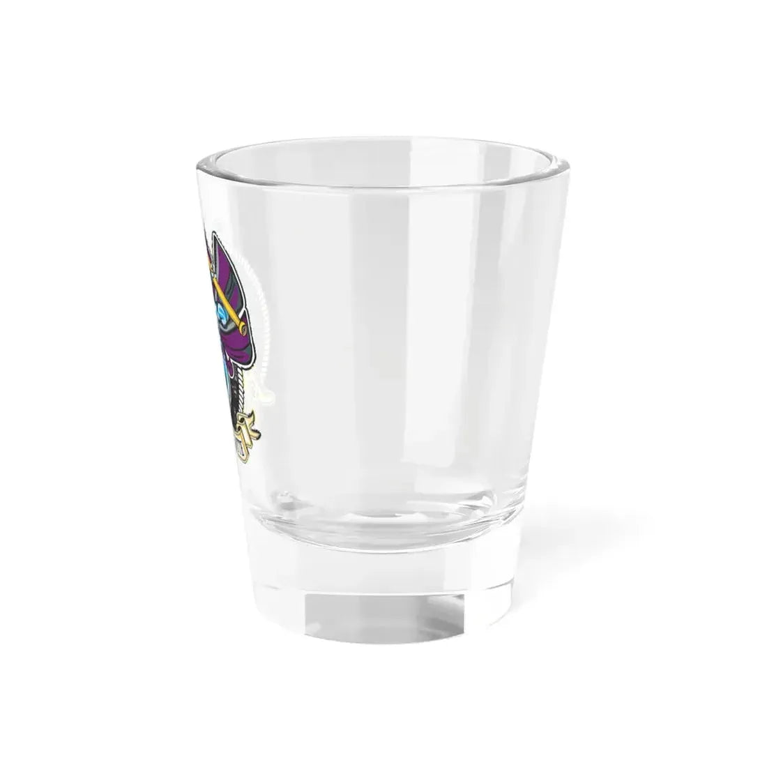 USS Charlotte SSN 766 (U.S. Navy) Shot Glass 1.5oz - Go Mug Yourself
