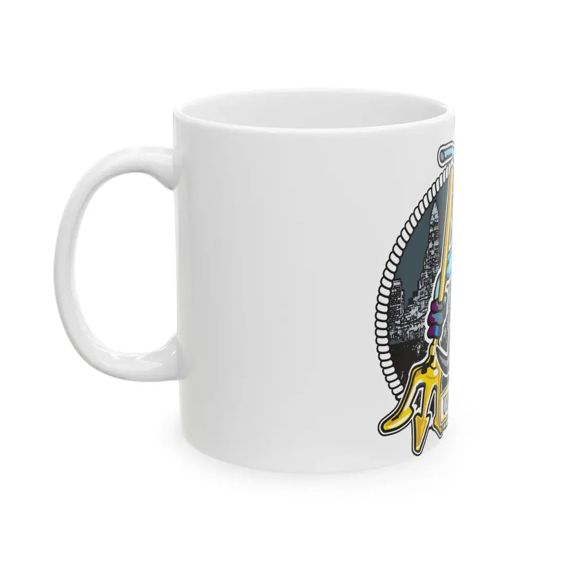 USS Charlotte SSN 766 (U.S. Navy) White Coffee Mug - Go Mug Yourself
