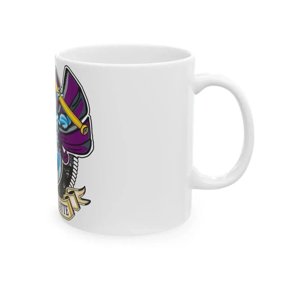 USS Charlotte SSN 766 (U.S. Navy) White Coffee Mug - Go Mug Yourself