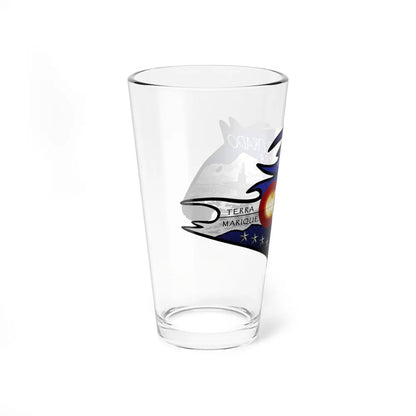 USS Colorado v2 (U.S. Navy) Pint Glass 16oz-Go Mug Yourself