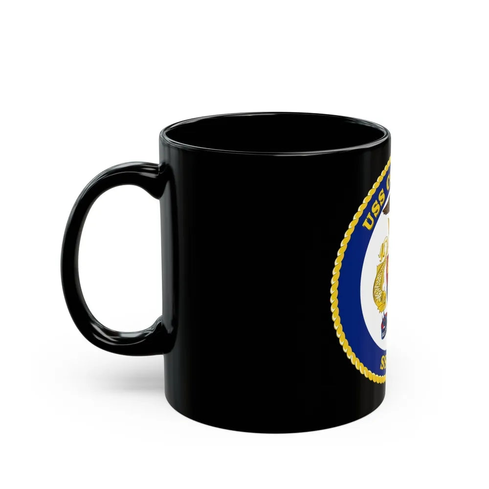 USS Columbus SSN 762 (U.S. Navy) Black Coffee Mug-Go Mug Yourself