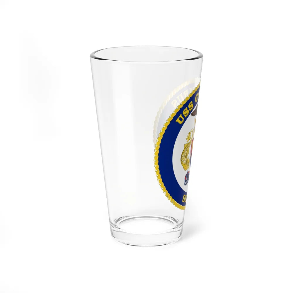 USS Columbus SSN 762 (U.S. Navy) Pint Glass 16oz-Go Mug Yourself