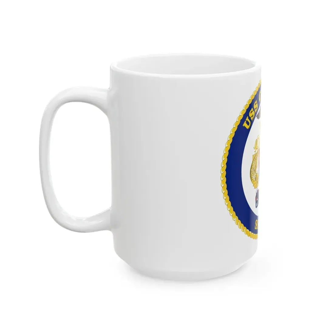 USS Columbus SSN 762 (U.S. Navy) White Coffee Mug - Go Mug Yourself