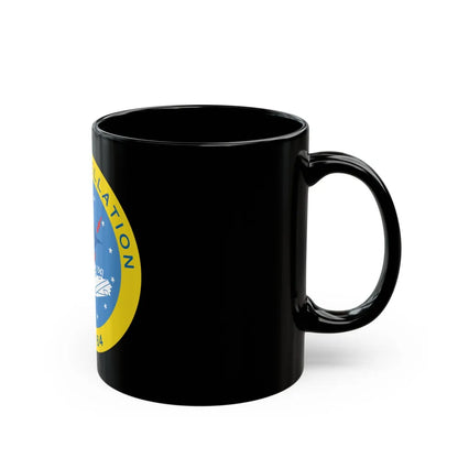 USS Constellation CV 64 (U.S. Navy) Black Coffee Mug-Go Mug Yourself