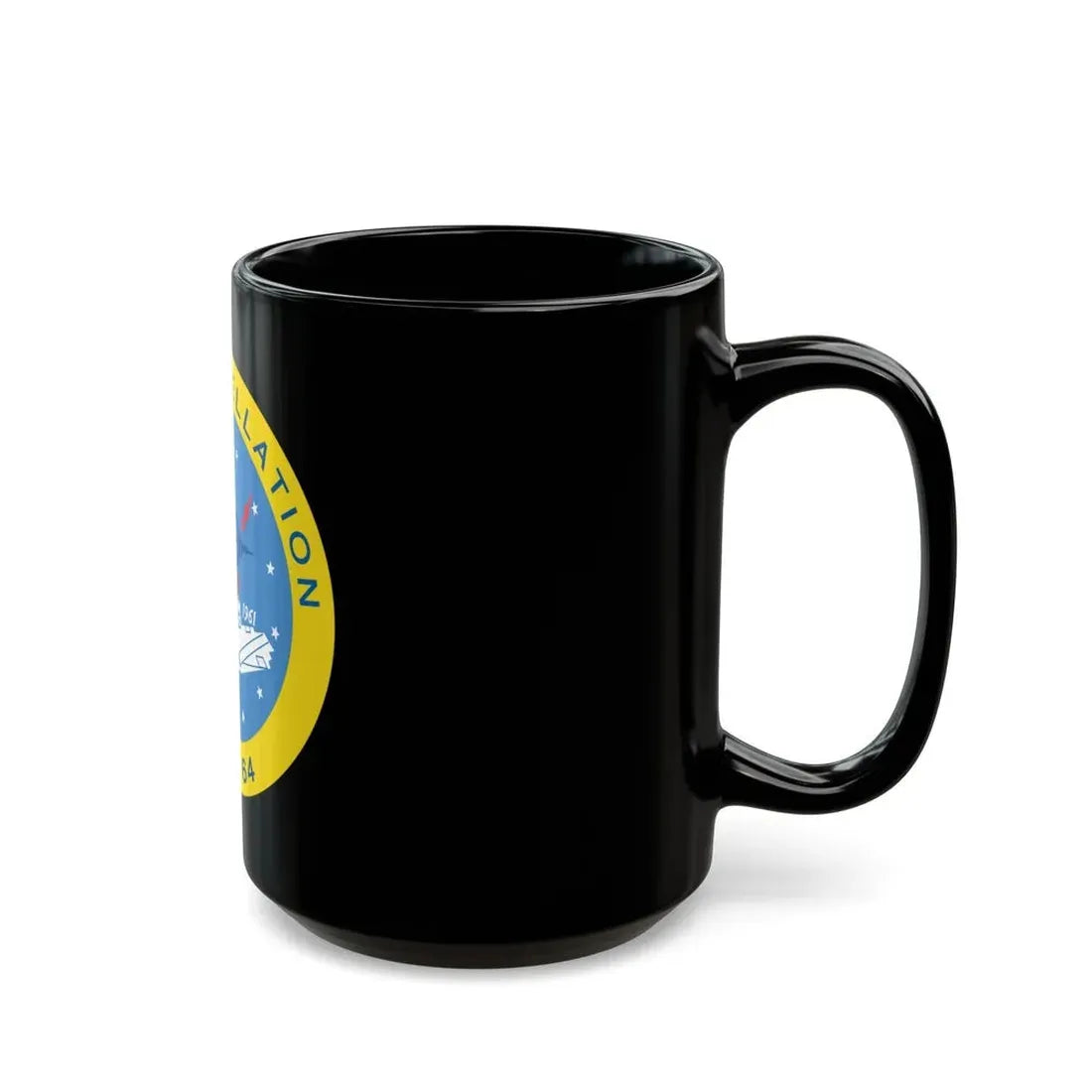 USS Constellation CV 64 (U.S. Navy) Black Coffee Mug - Go Mug Yourself