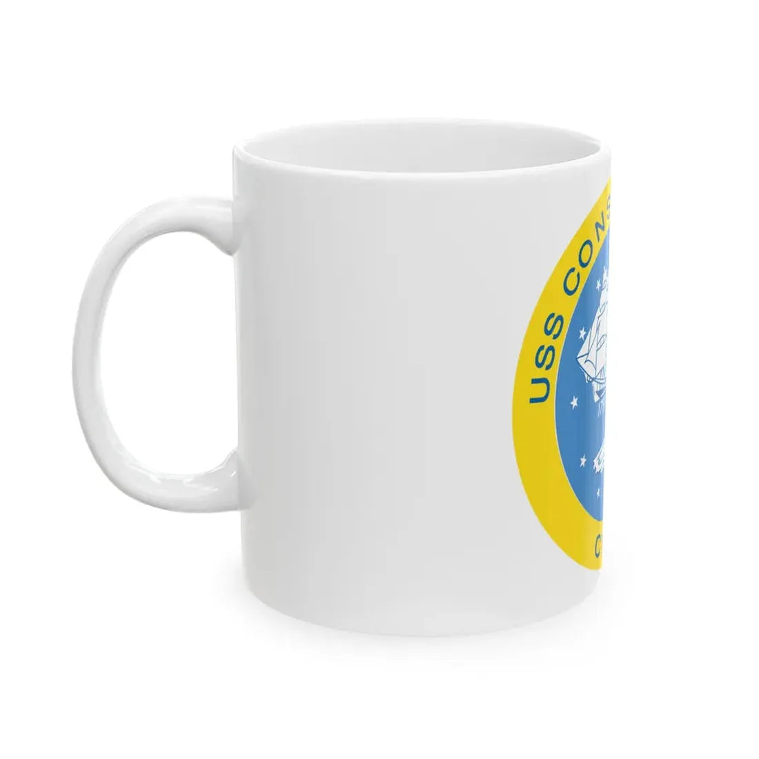 USS Constellation CV 64 (U.S. Navy) White Coffee Mug - Go Mug Yourself