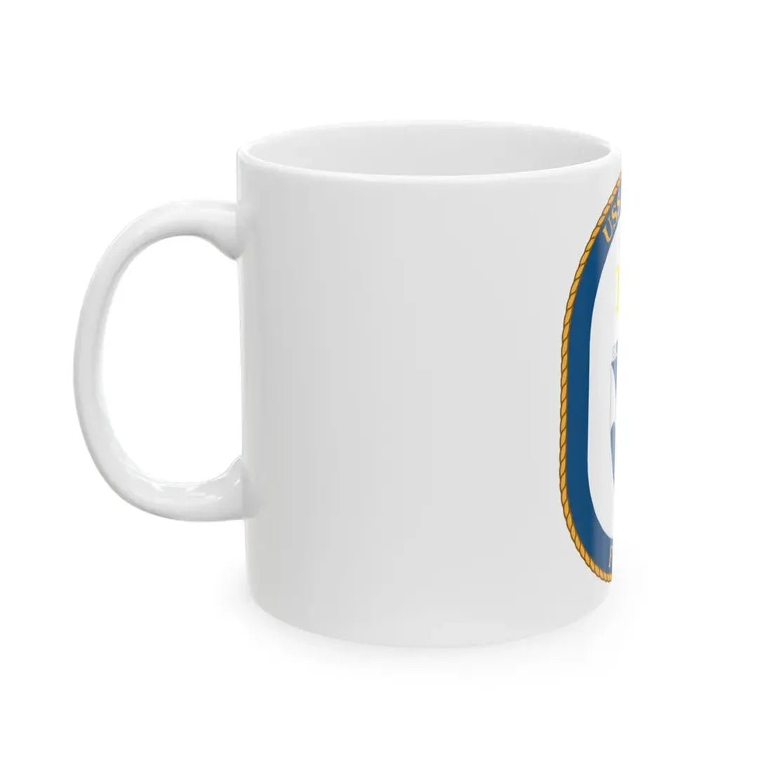 USS Curts FFG 38 (U.S. Navy) White Coffee Mug - Go Mug Yourself