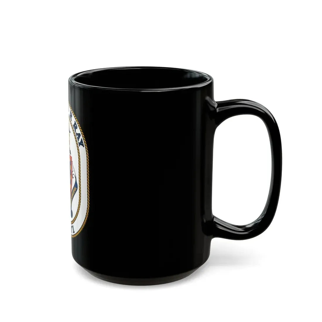 USS David R Ray DD 971 (U.S. Navy) Black Coffee Mug - Go Mug Yourself
