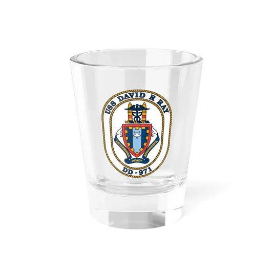 USS David R Ray DD 971 (U.S. Navy) Shot Glass 1.5oz 1.5oz - Go Mug Yourself