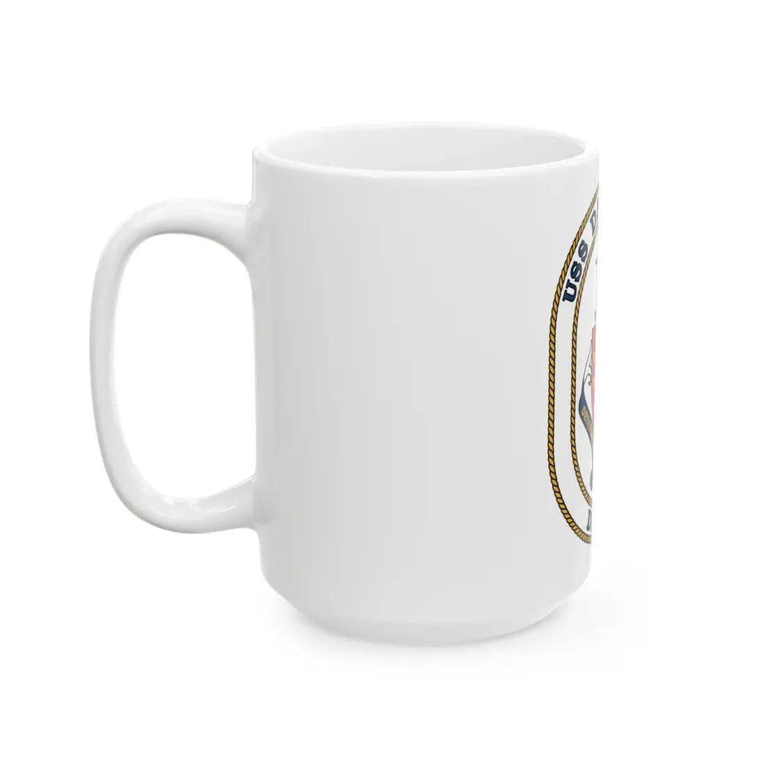 USS David R Ray DD 971 (U.S. Navy) White Coffee Mug - Go Mug Yourself