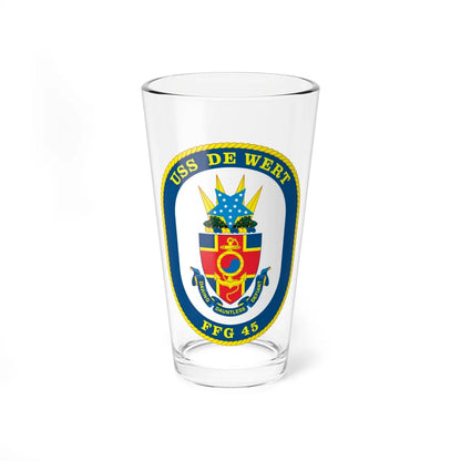 USS De Wert FFG 45 (U.S. Navy) Pint Glass 16oz-16oz-Go Mug Yourself