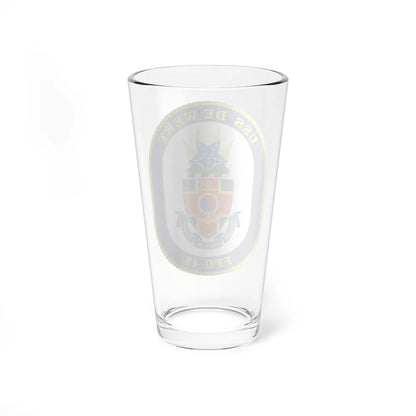 USS De Wert FFG 45 (U.S. Navy) Pint Glass 16oz-Go Mug Yourself