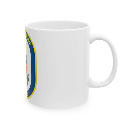 USS De Wert FFG 45 (U.S. Navy) White Coffee Mug-Go Mug Yourself