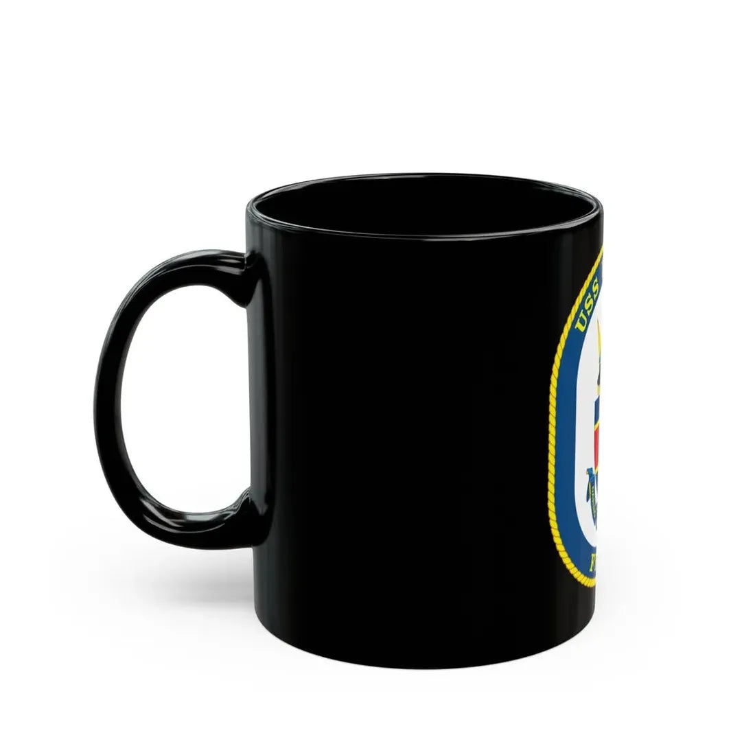USS De Wert FFG 45 (U.S. Navy) Black Coffee Mug - Go Mug Yourself