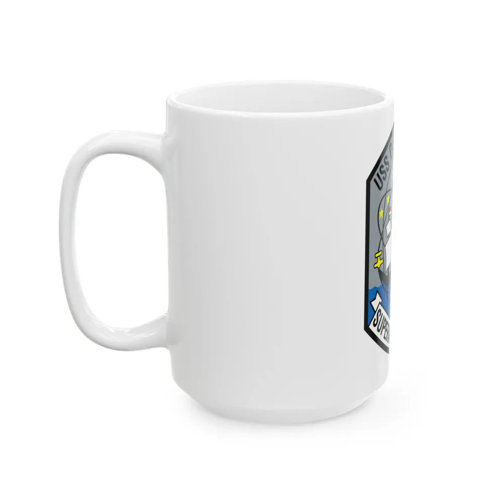 USS Detroit AOE 4 (U.S. Navy) White Coffee Mug-Go Mug Yourself