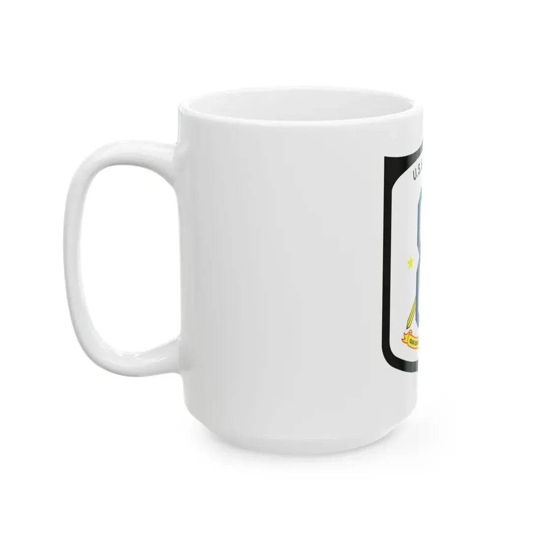 USS Dubuque LPD 8 (U.S. Navy) White Coffee Mug - Go Mug Yourself
