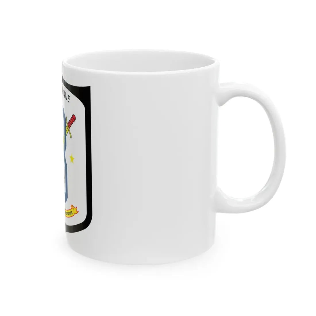 USS Dubuque LPD 8 (U.S. Navy) White Coffee Mug - Go Mug Yourself