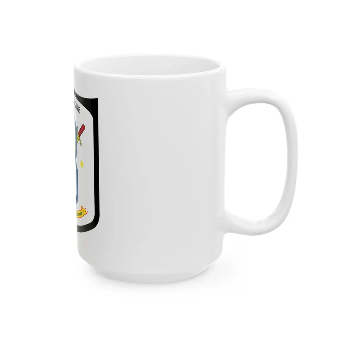 USS Dubuque LPD 8 (U.S. Navy) White Coffee Mug - Go Mug Yourself