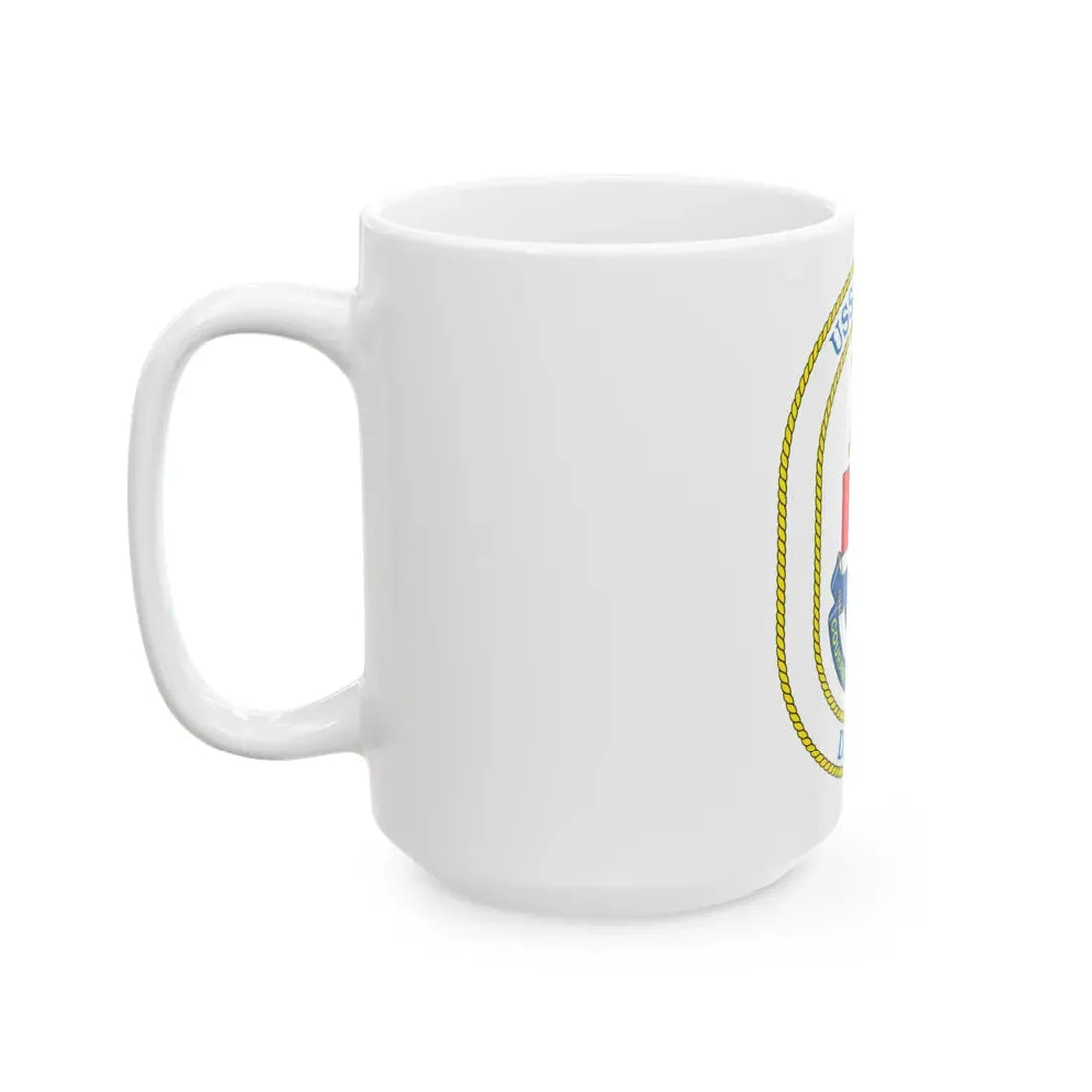 USS Elliot DD 967 (U.S. Navy) White Coffee Mug - Go Mug Yourself