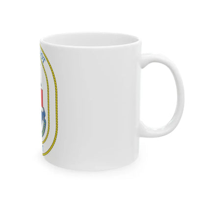 USS Elliot DD 967 (U.S. Navy) White Coffee Mug - Go Mug Yourself