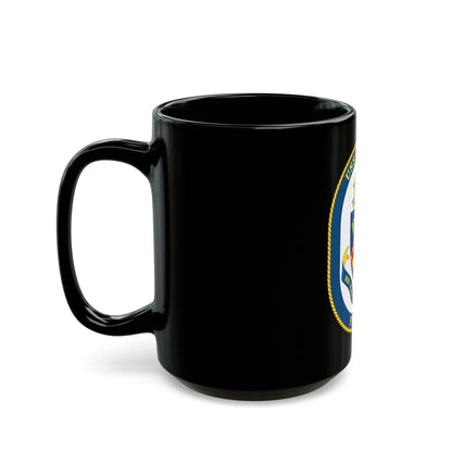 USS Elrod FFG 55 (U.S. Navy) Black Coffee Mug-Go Mug Yourself