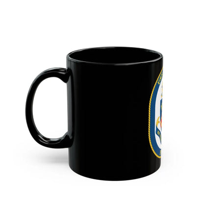 USS Elrod FFG 55 (U.S. Navy) Black Coffee Mug-Go Mug Yourself