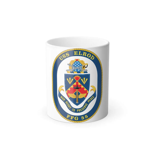 USS Elrod FFG 55 (U.S. Navy) Color Changing Mug 11oz-11oz-Go Mug Yourself