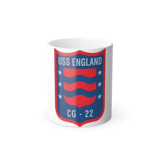 USS England CG 22 (U.S. Navy) Color Changing Mug 11oz-11oz-Go Mug Yourself