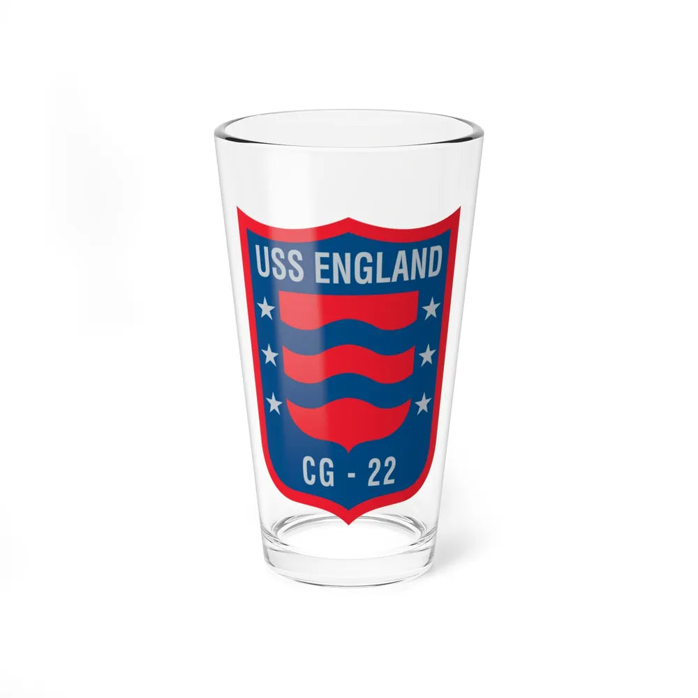 USS England CG 22 (U.S. Navy) Pint Glass 16oz-16oz-Go Mug Yourself