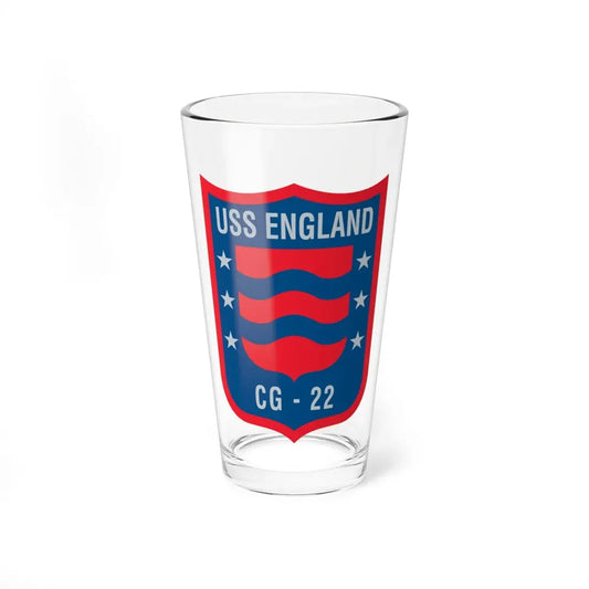 USS England CG 22 (U.S. Navy) Pint Glass 16oz 16oz - Go Mug Yourself