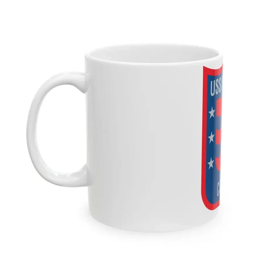 USS England CG 22 (U.S. Navy) White Coffee Mug - Go Mug Yourself