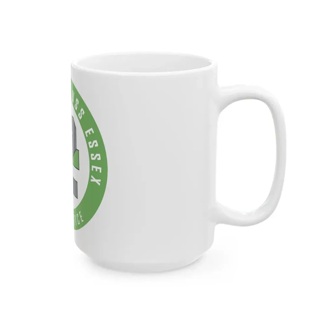 USS Essex LHD 2 Safety 1st (U.S. Navy) White Coffee Mug - Go Mug Yourself