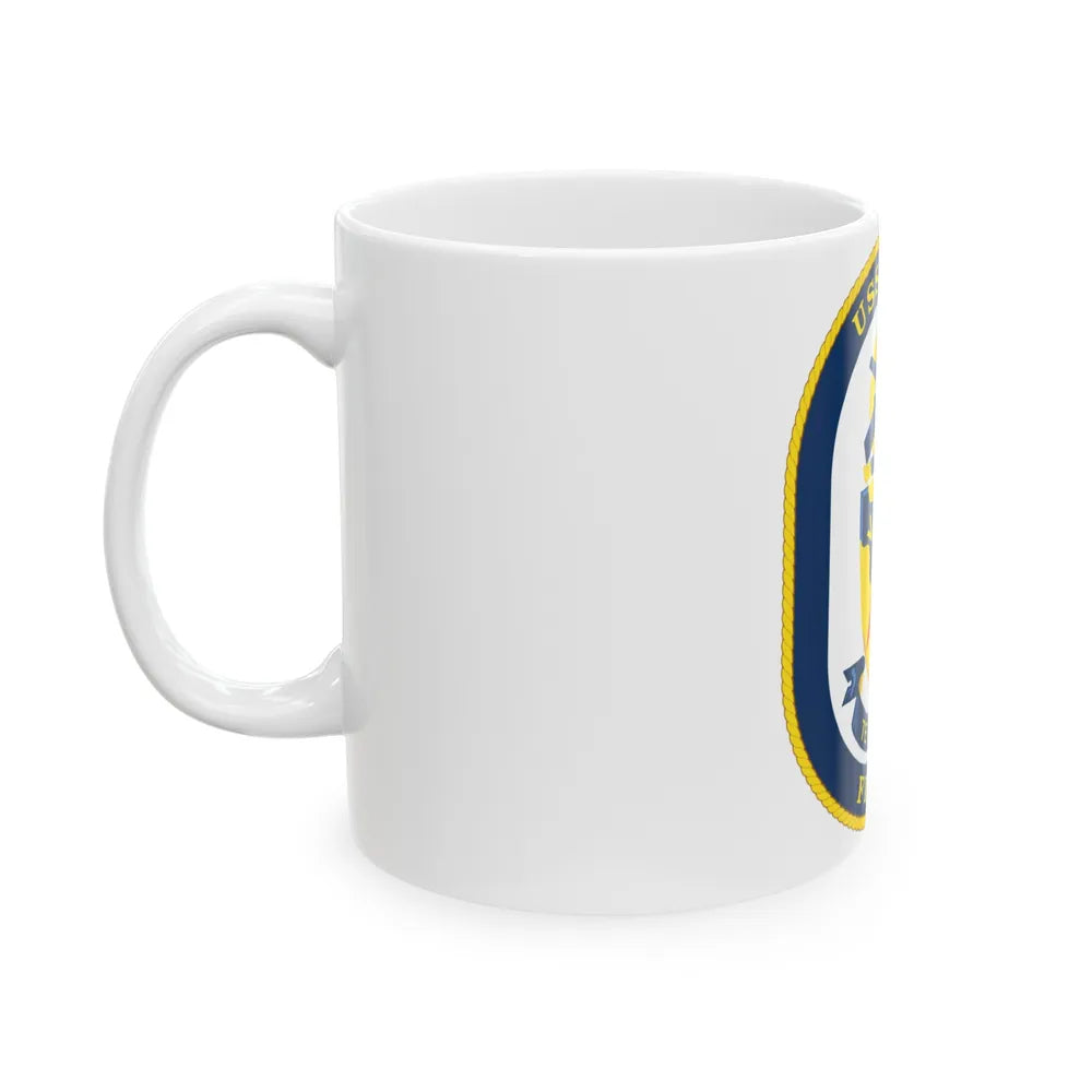 USS Ford FFG 54 (U.S. Navy) White Coffee Mug-Go Mug Yourself