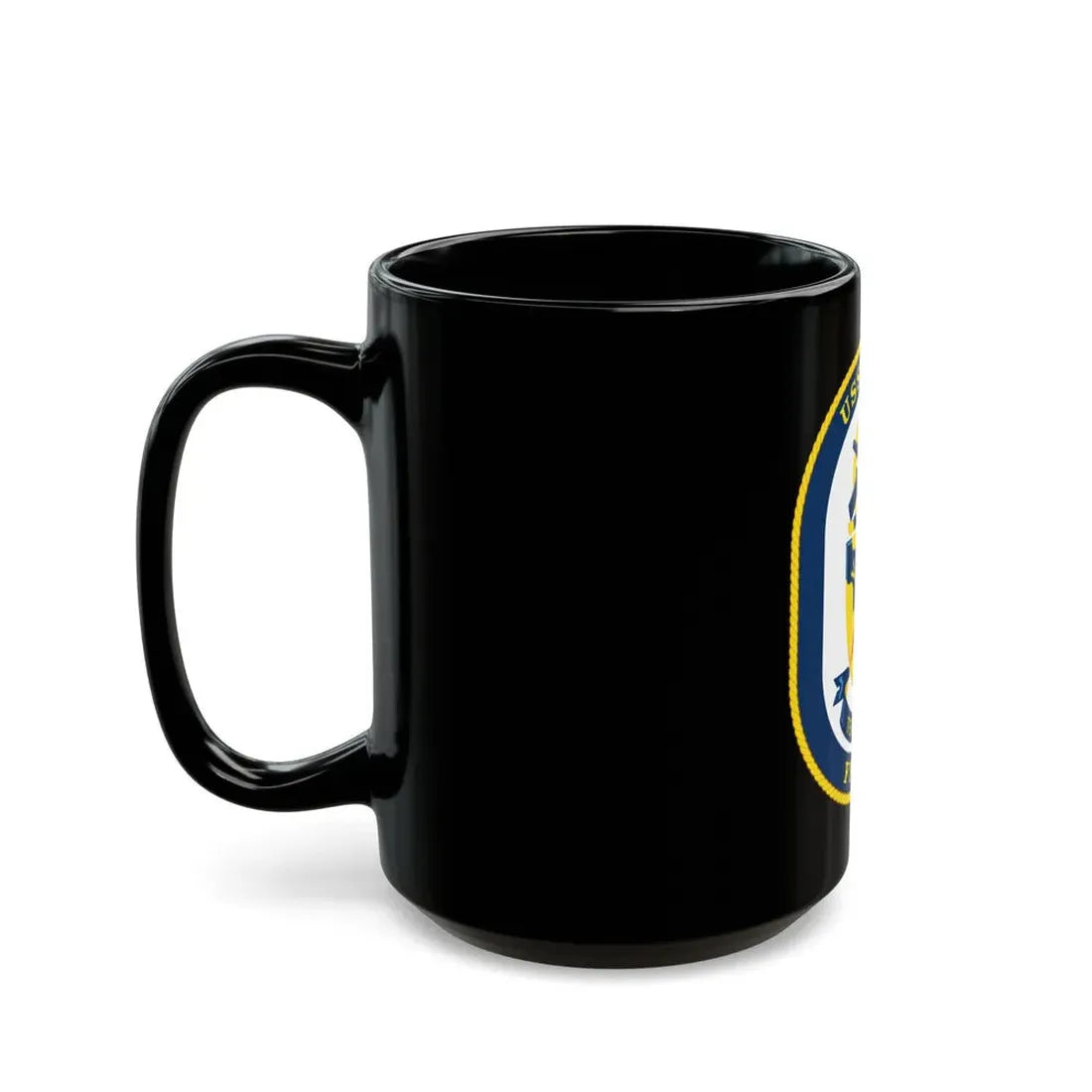 USS Ford FFG 54 (U.S. Navy) Black Coffee Mug - Go Mug Yourself