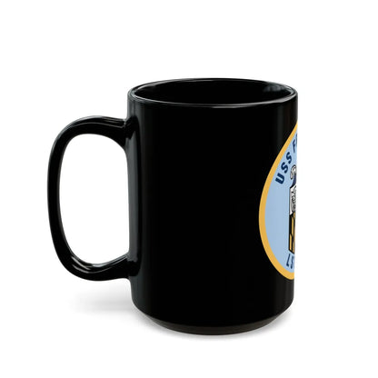 USS Frederick LST 1184 (U.S. Navy) Black Coffee Mug-Go Mug Yourself