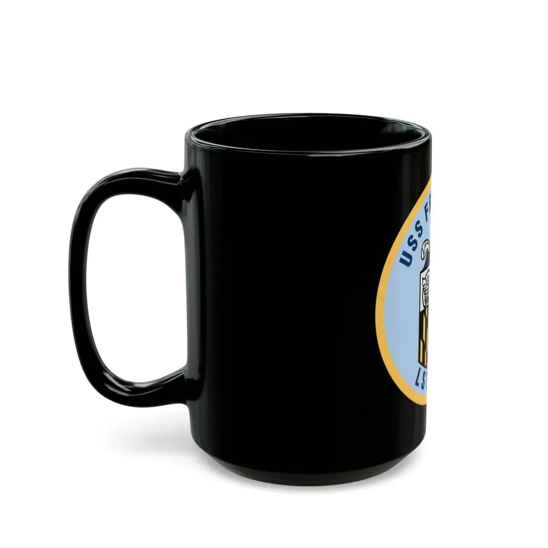 USS Frederick LST 1184 (U.S. Navy) Black Coffee Mug - Go Mug Yourself