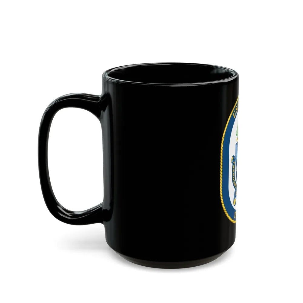 USS Gary FFG 51 (U.S. Navy) Black Coffee Mug-Go Mug Yourself