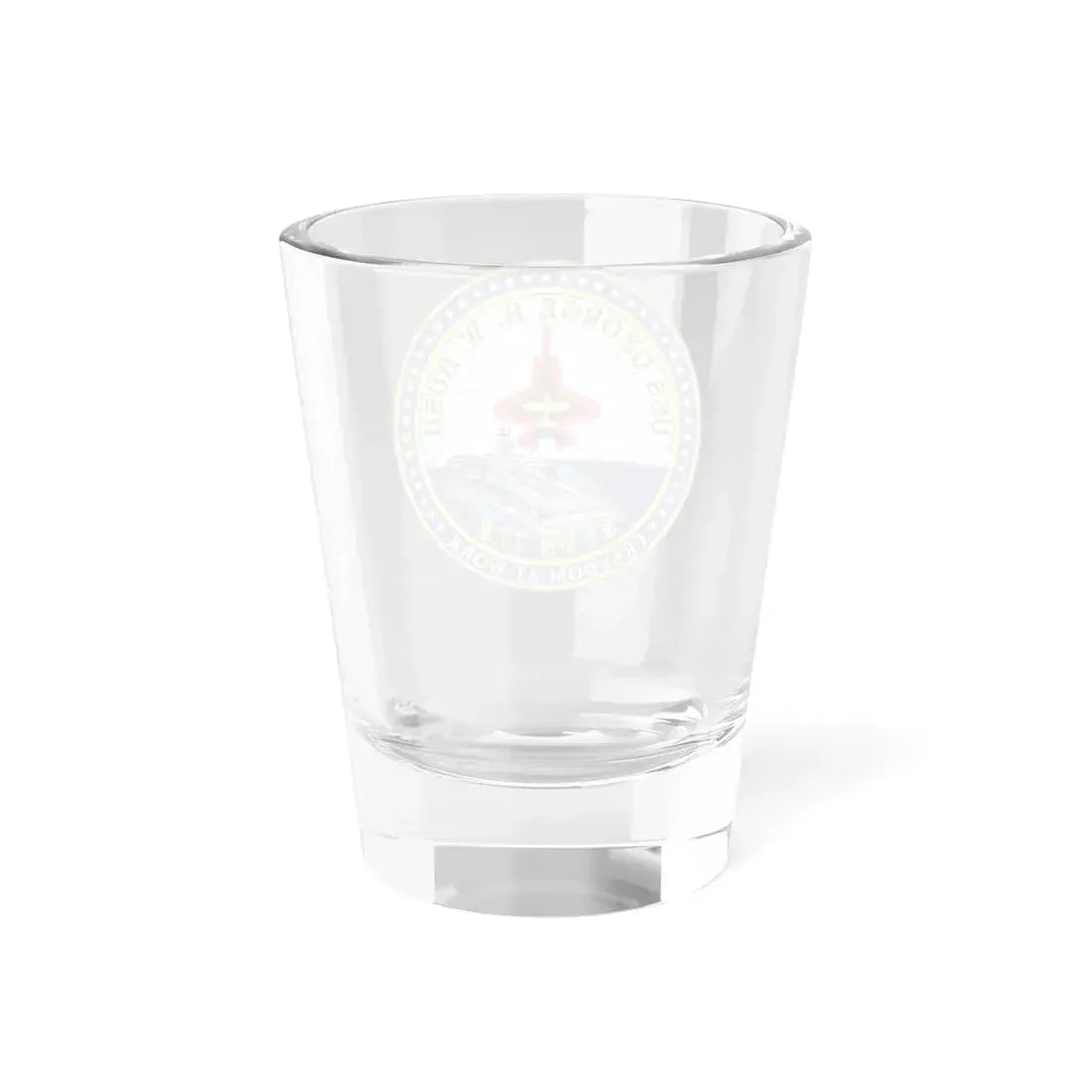 USS George HW Bush CVN 77 (U.S. Navy) Shot Glass 1.5oz - Go Mug Yourself