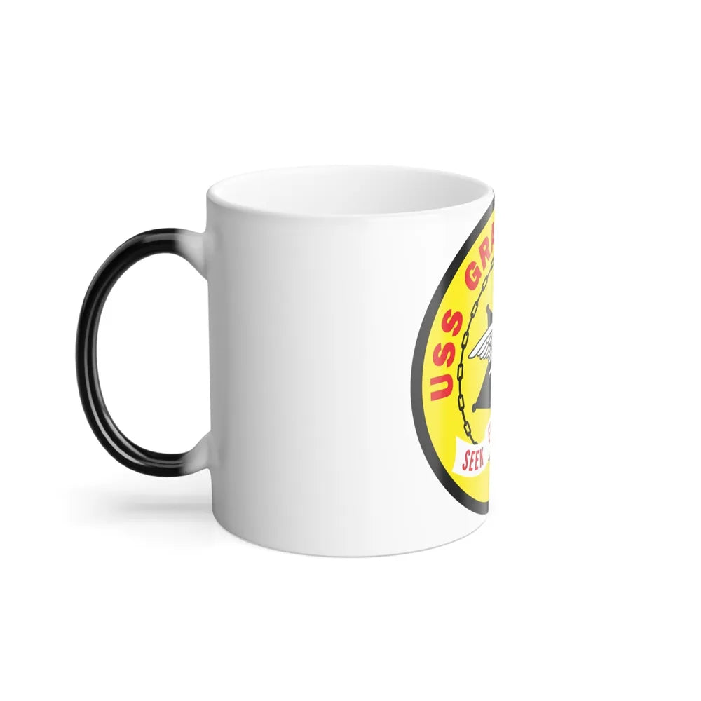 USS Gray FF 1054 Seek Engage Destry (U.S. Navy) Color Changing Mug 11oz-Go Mug Yourself