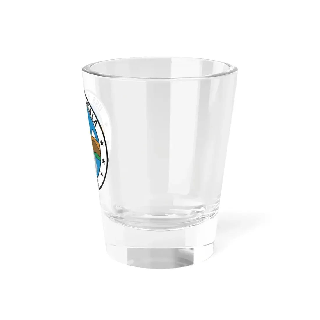 USS Haleakala AE 25 (U.S. Navy) Shot Glass 1.5oz - Go Mug Yourself