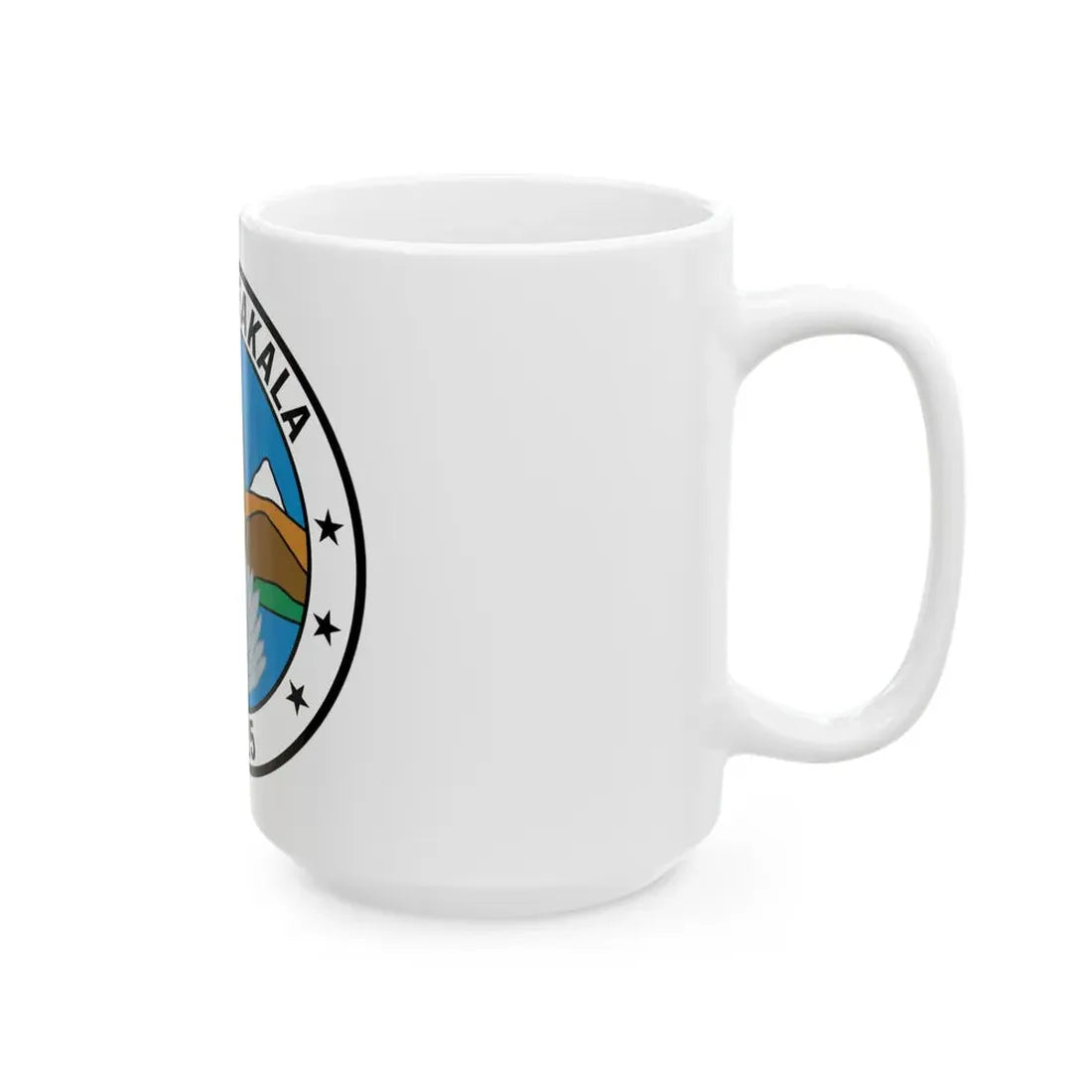 USS Haleakala AE 25 (U.S. Navy) White Coffee Mug - Go Mug Yourself