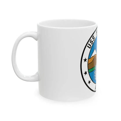 USS Haleakala AE 25 (U.S. Navy) White Coffee Mug - Go Mug Yourself