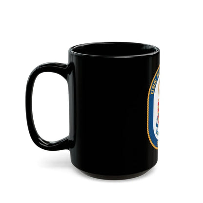 USS Halyburton FFG 40 (U.S. Navy) Black Coffee Mug-Go Mug Yourself