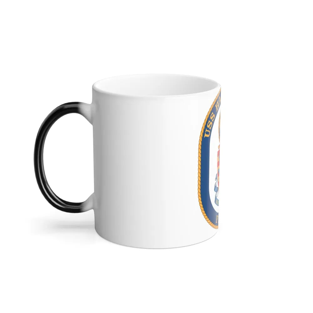 USS Halyburton FFG 40 (U.S. Navy) Color Changing Mug 11oz-Go Mug Yourself