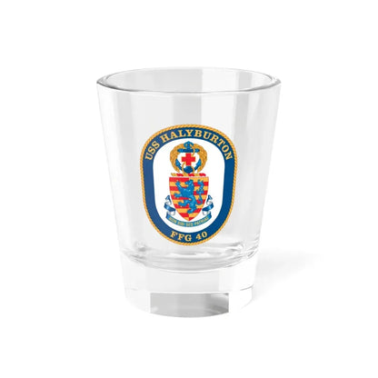 USS Halyburton FFG 40 (U.S. Navy) Shot Glass 1.5oz 1.5oz - Go Mug Yourself