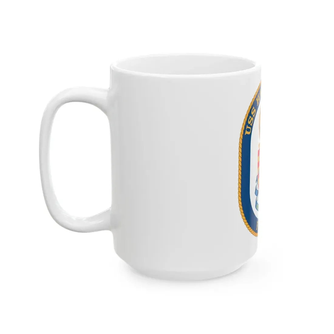 USS Halyburton FFG 40 (U.S. Navy) White Coffee Mug - Go Mug Yourself