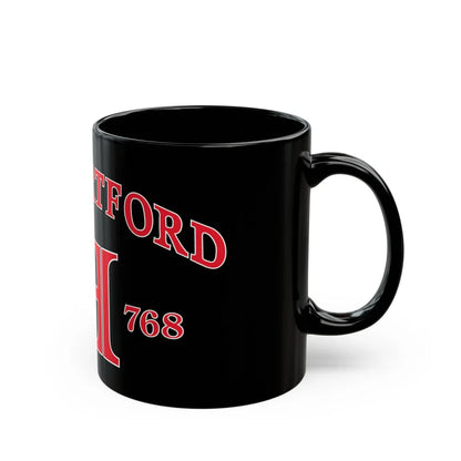 USS Hartford SSN 768 Flag (U.S. Navy) Black Coffee Mug-Go Mug Yourself