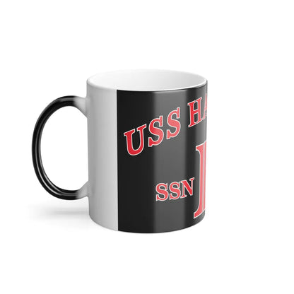 USS Hartford SSN 768 Flag (U.S. Navy) Color Changing Mug 11oz-Go Mug Yourself