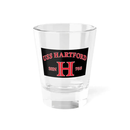 USS Hartford SSN 768 Flag (U.S. Navy) Shot Glass 1.5oz 1.5oz - Go Mug Yourself