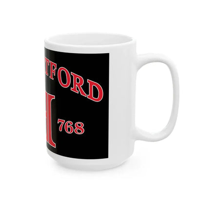 USS Hartford SSN 768 Flag (U.S. Navy) White Coffee Mug - Go Mug Yourself